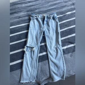 Abercrombie skinny high rise ankle jeans